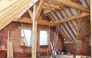 Rodbridge Corner attic trusses
