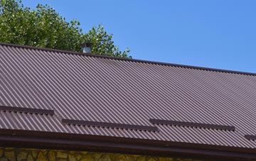 typical Rodbridge Corner corrugated roof uses